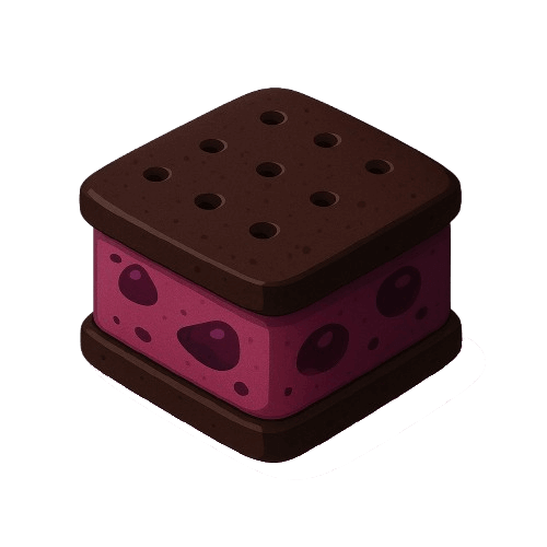 Dark Cherry Sandwich